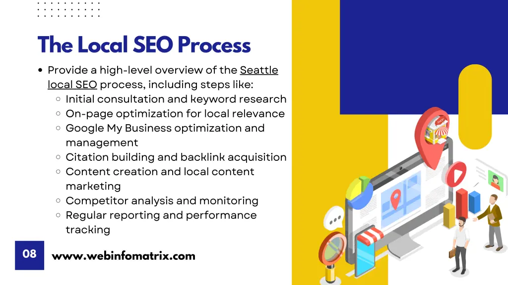 the local seo process provide a high level