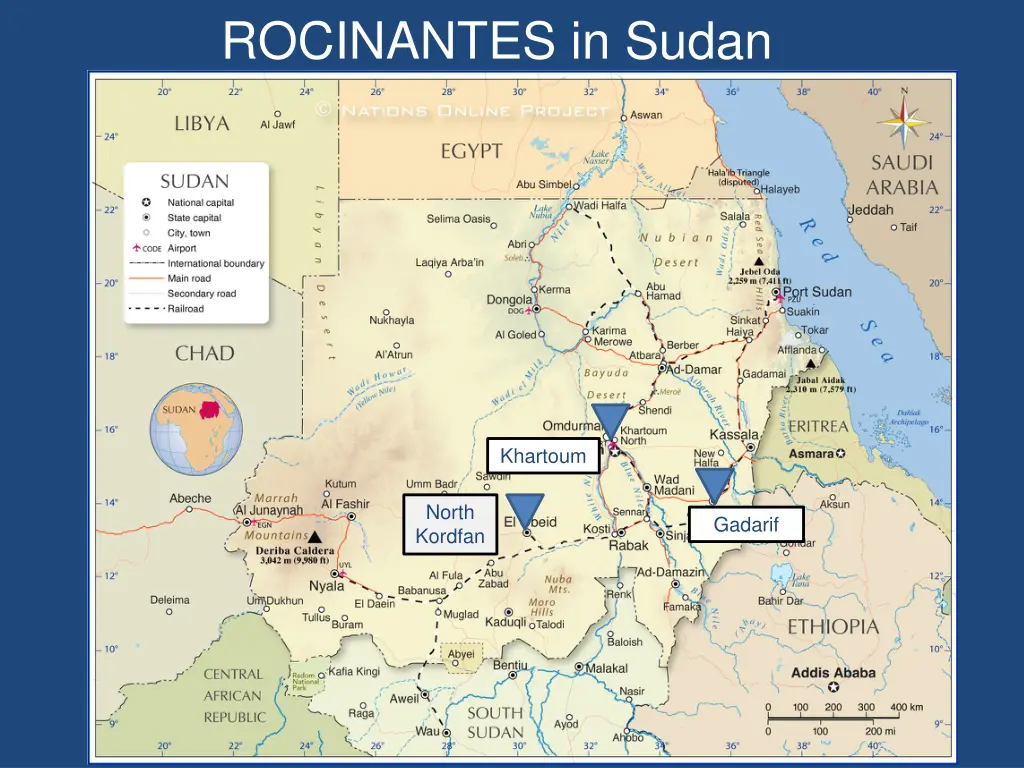rocinantes in sudan
