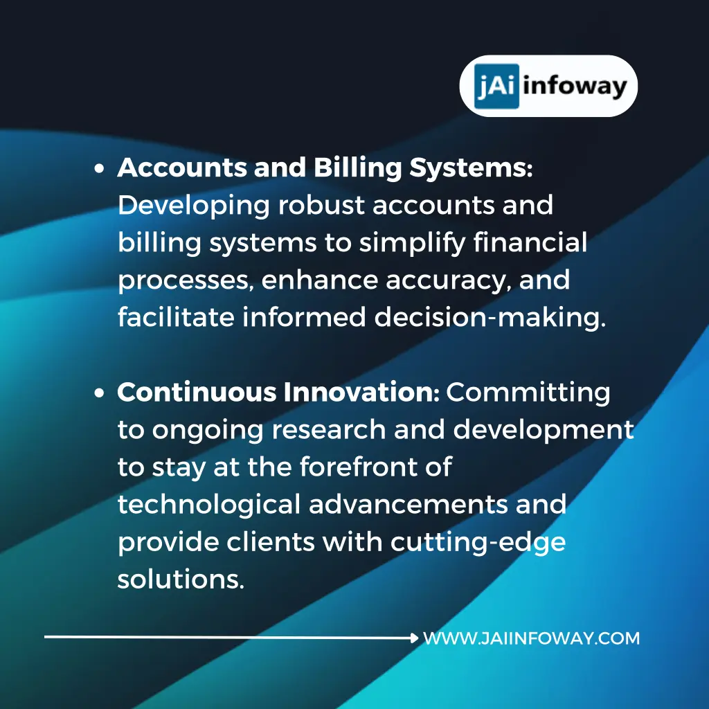 accounts and billing systems developing robust