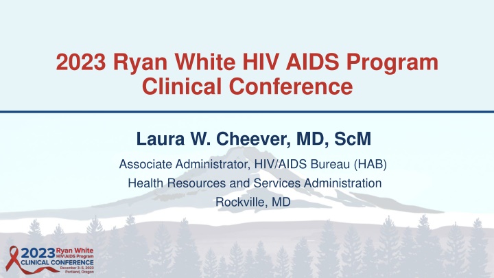 2023 ryan white hiv aids program clinical