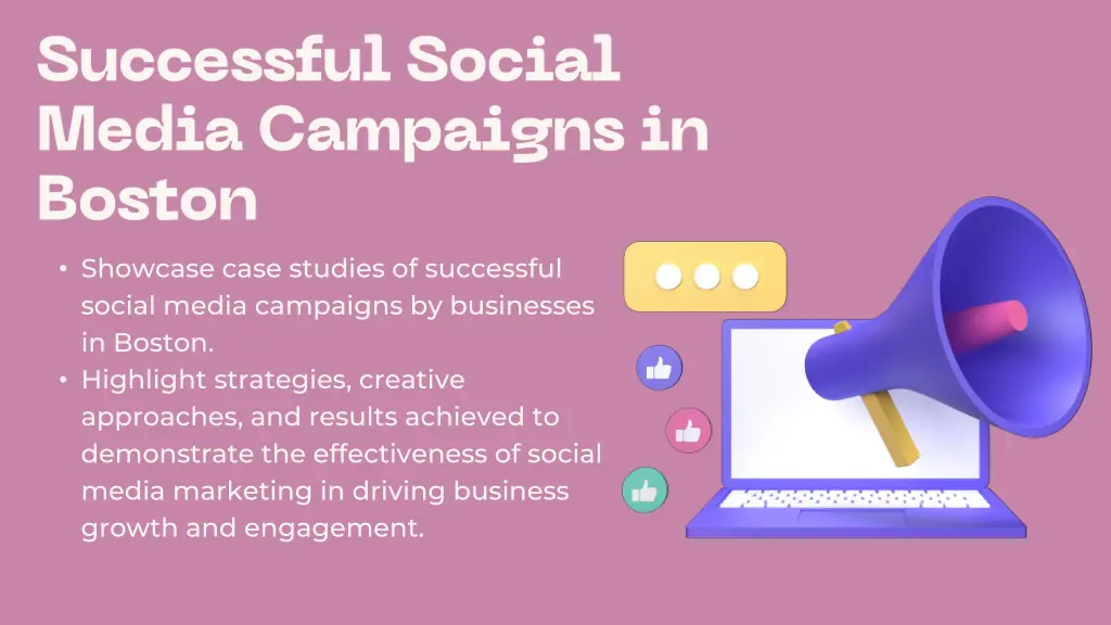 showcase case studies of successful social media