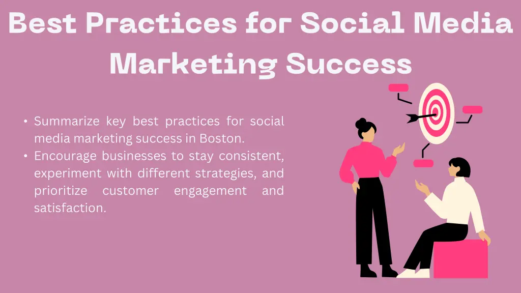 summarize key best practices for social media