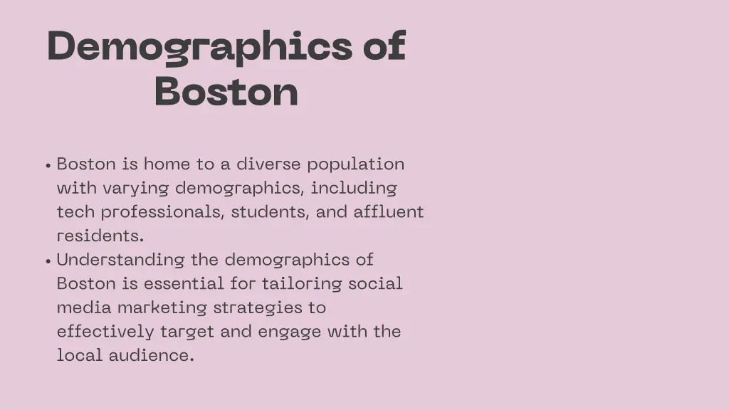 demographics of boston