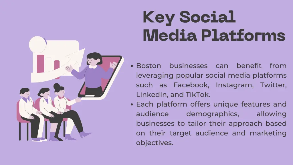 key social media platforms