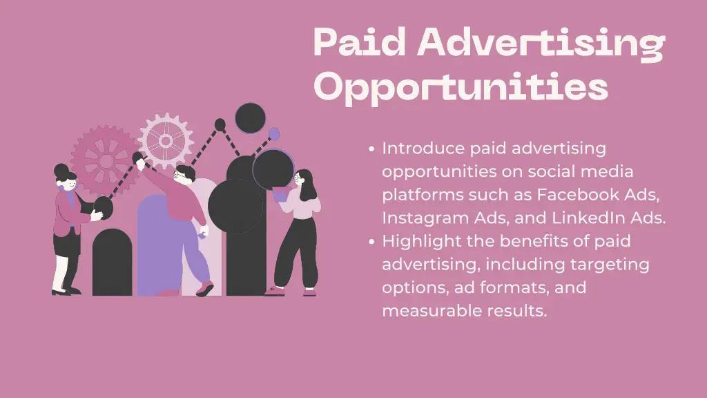 paid advertising opportunities
