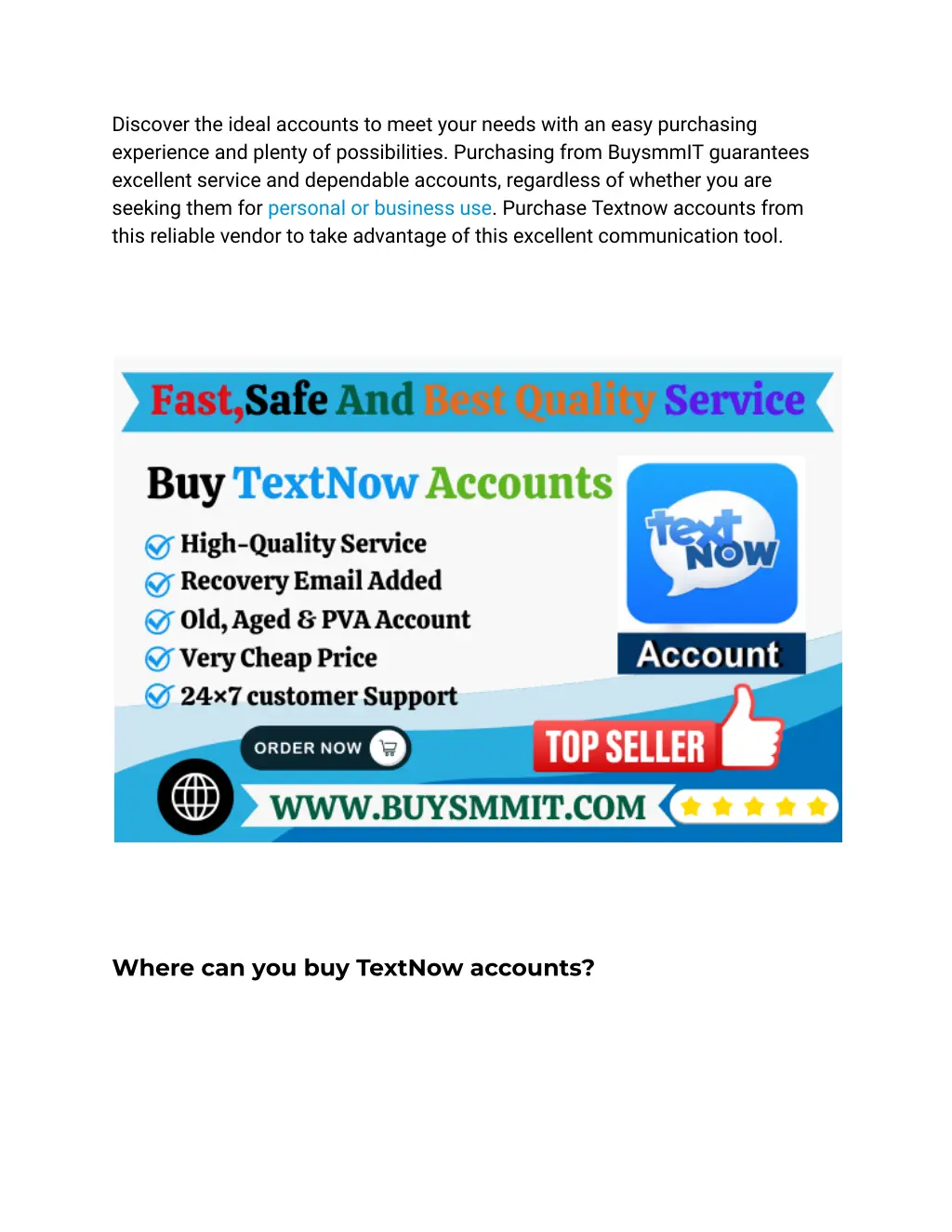 discover the ideal accounts to meet your needs
