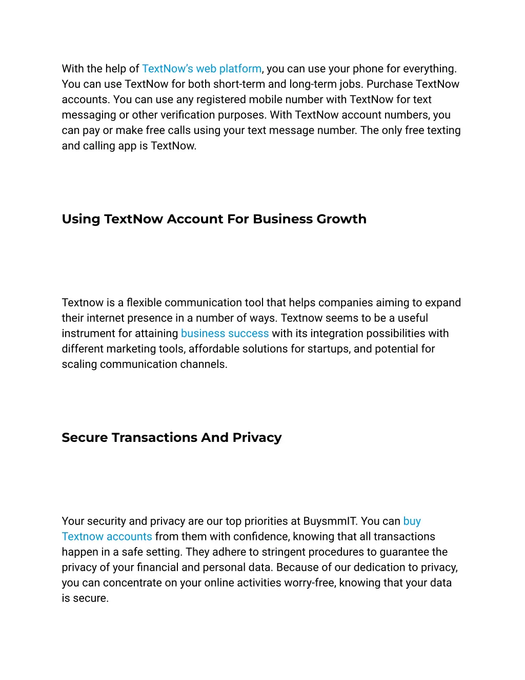with the help of textnow s web platform