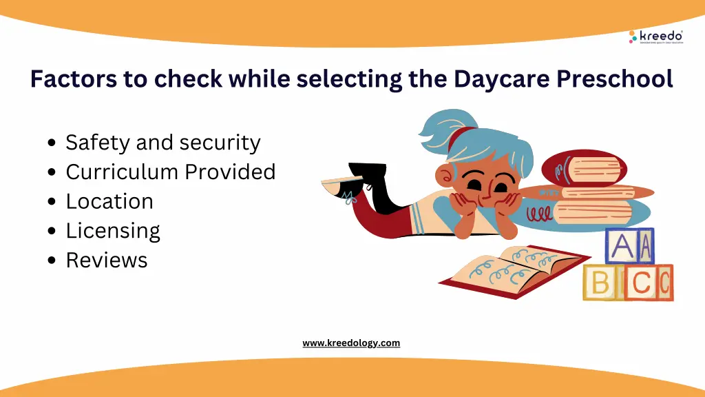 factors to check while selecting the daycare
