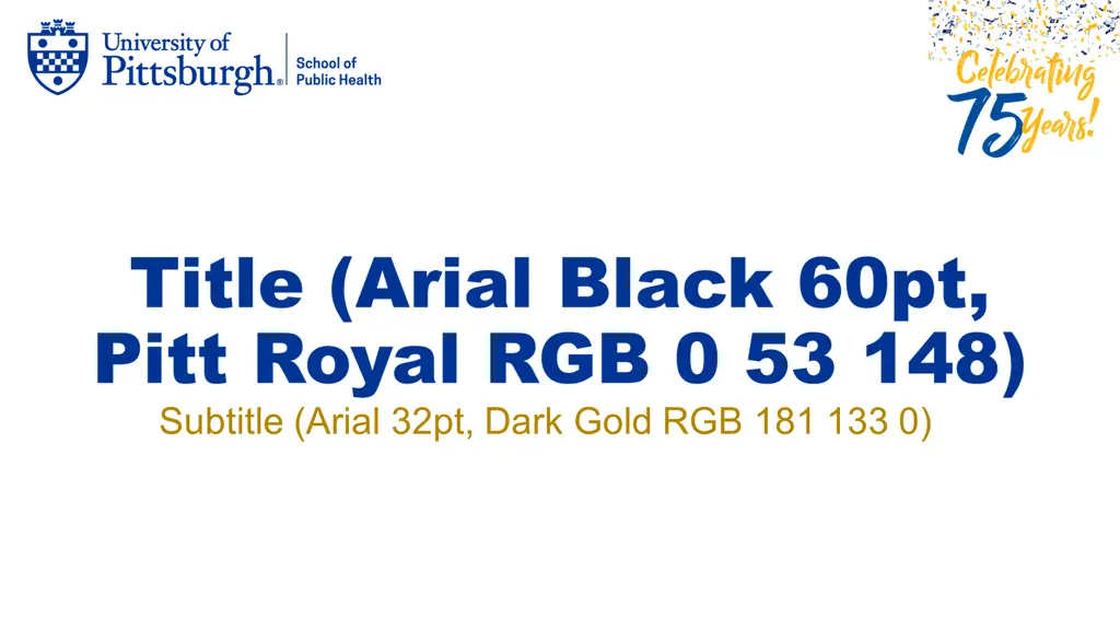 subtitle arial 32pt dark gold rgb 181 133 0