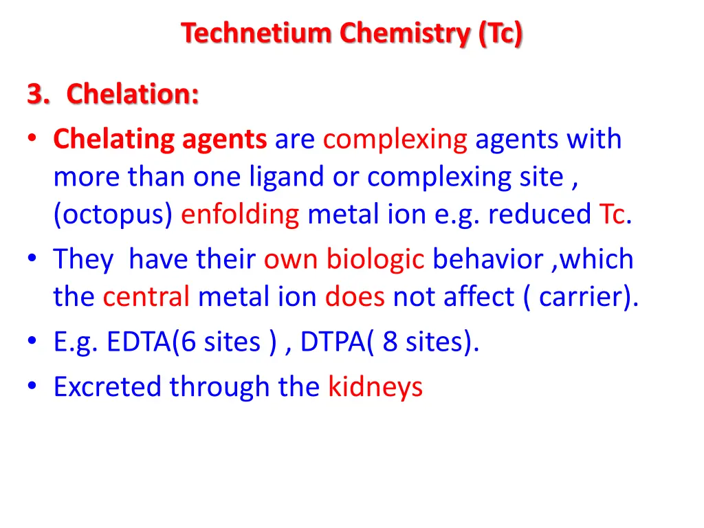 technetium chemistry tc 2