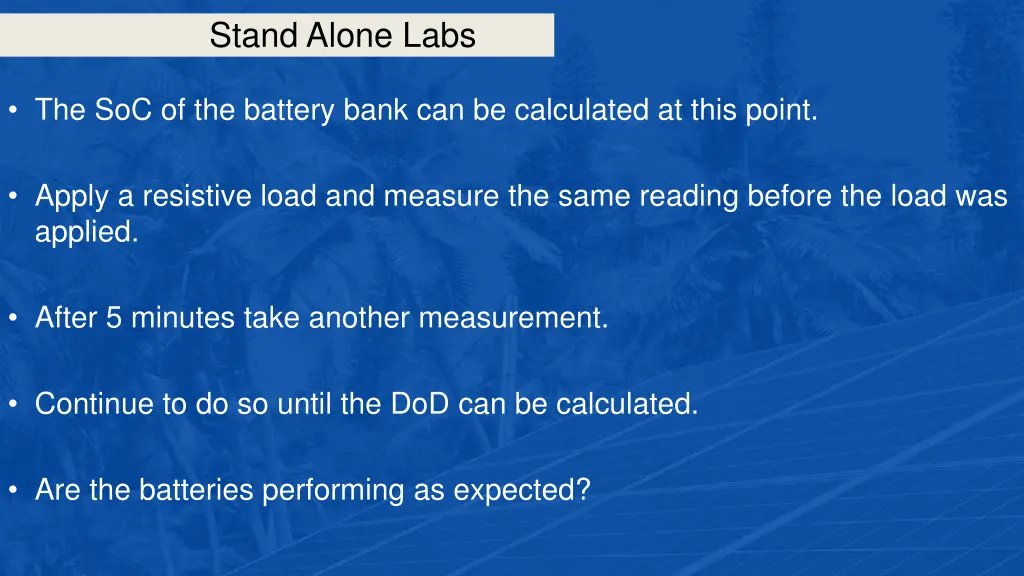 stand alone labs 24