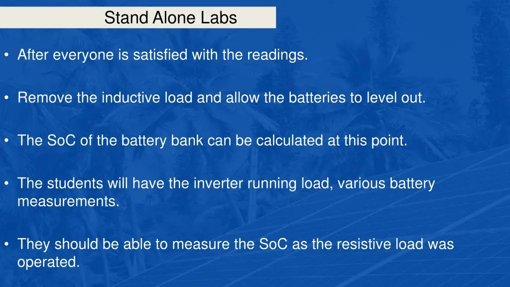 stand alone labs 26