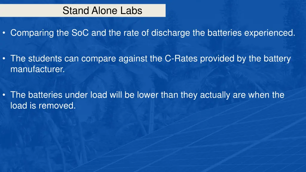 stand alone labs 27