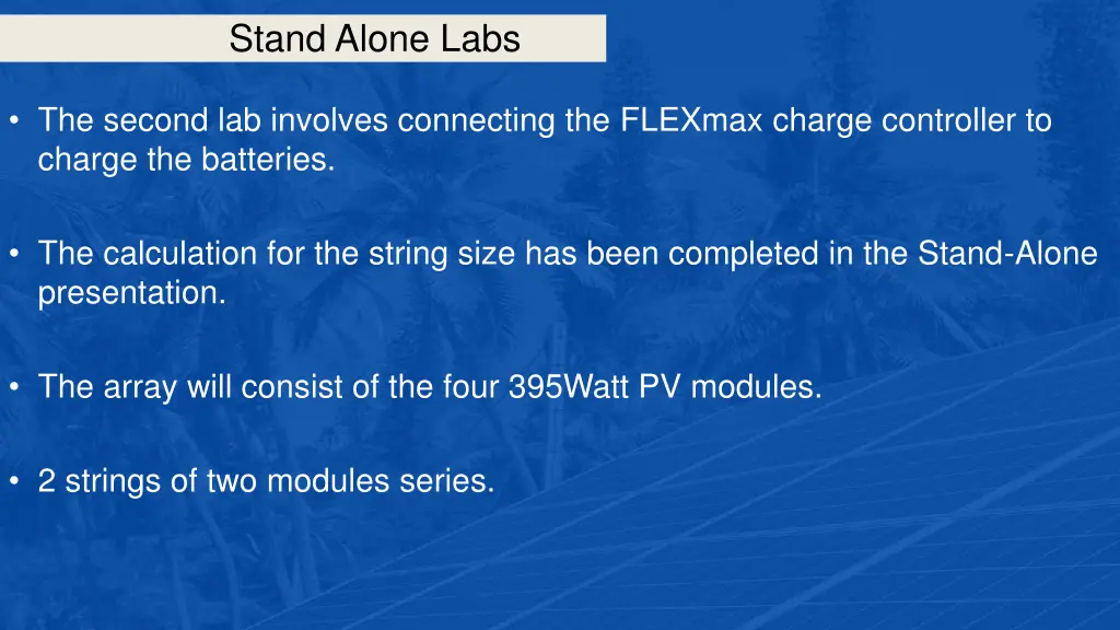 stand alone labs 28