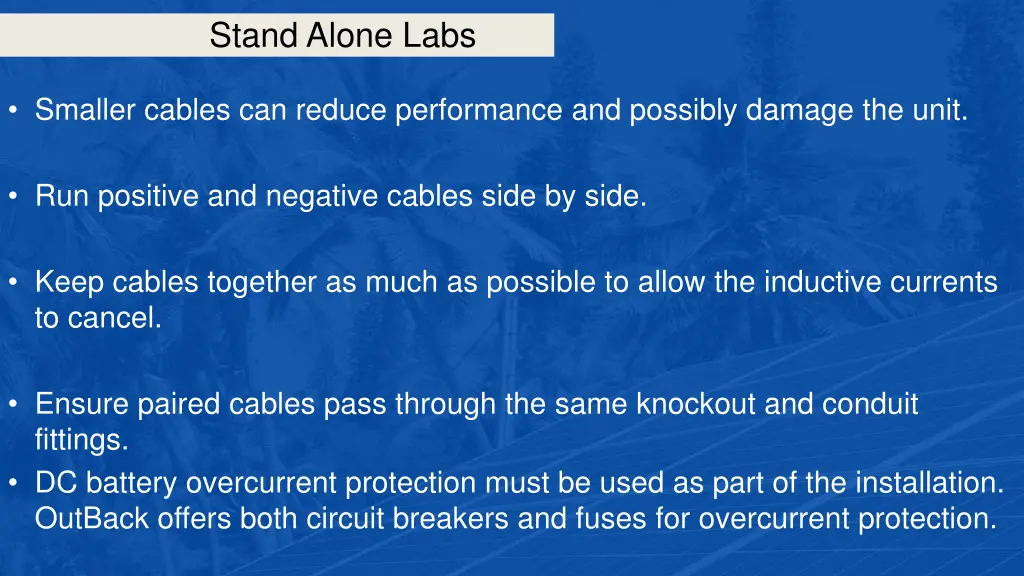 stand alone labs 34