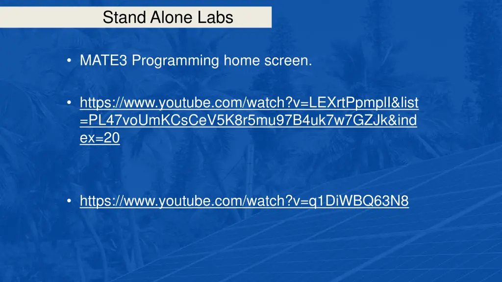 stand alone labs 4