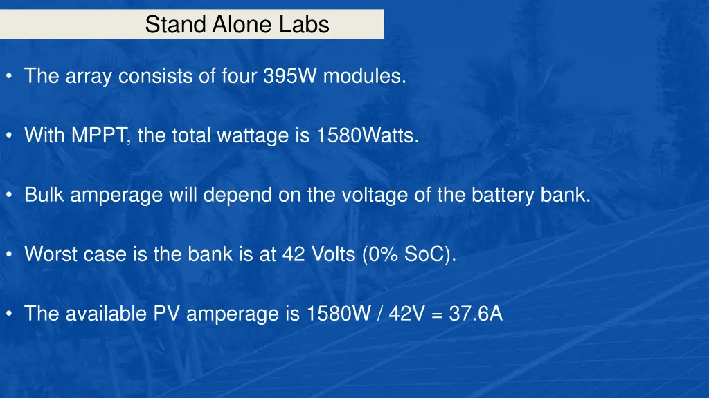 stand alone labs 42