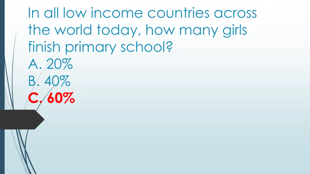 in all low income countries across the world 1