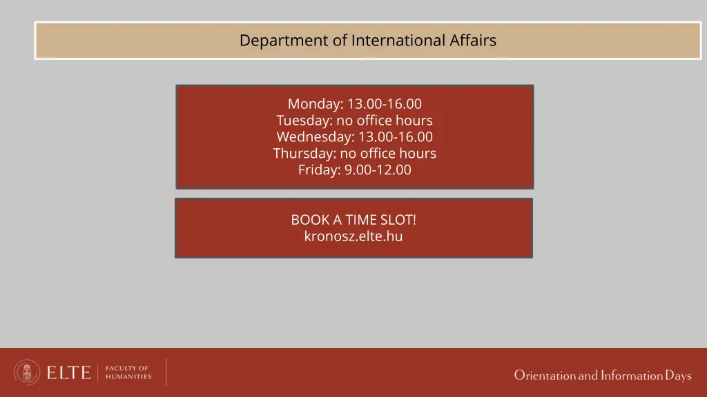 department of international affairs 1