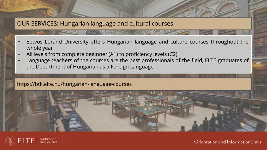 our services hungarian language and cultural