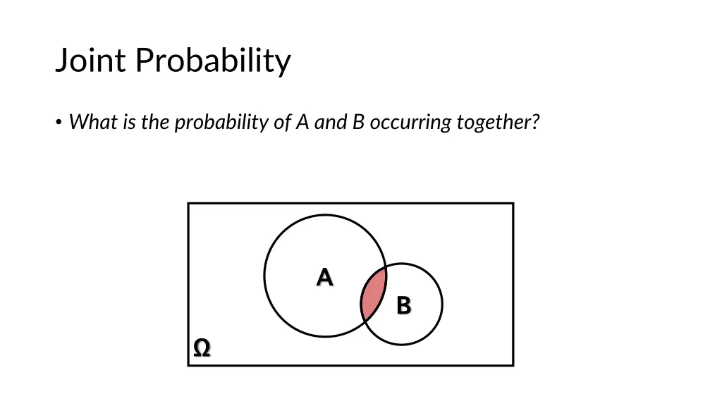 joint probability
