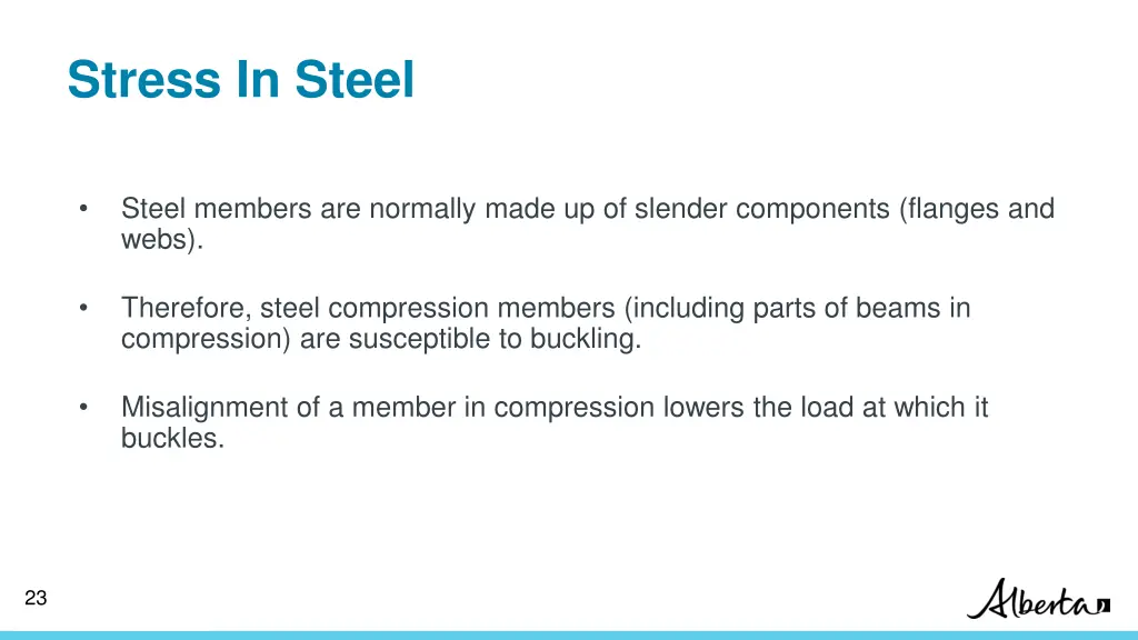 stress in steel 2