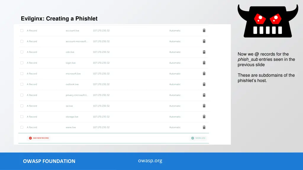 evilginx creating a phishlet 3