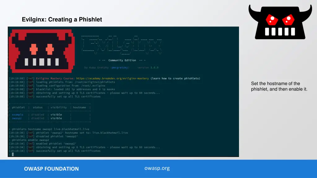 evilginx creating a phishlet 7