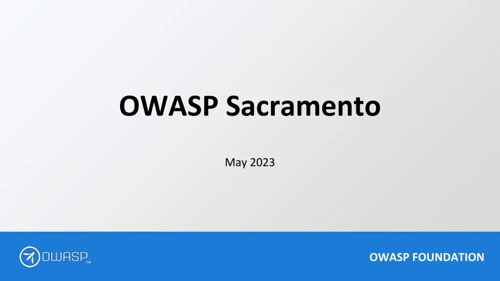 owasp sacramento