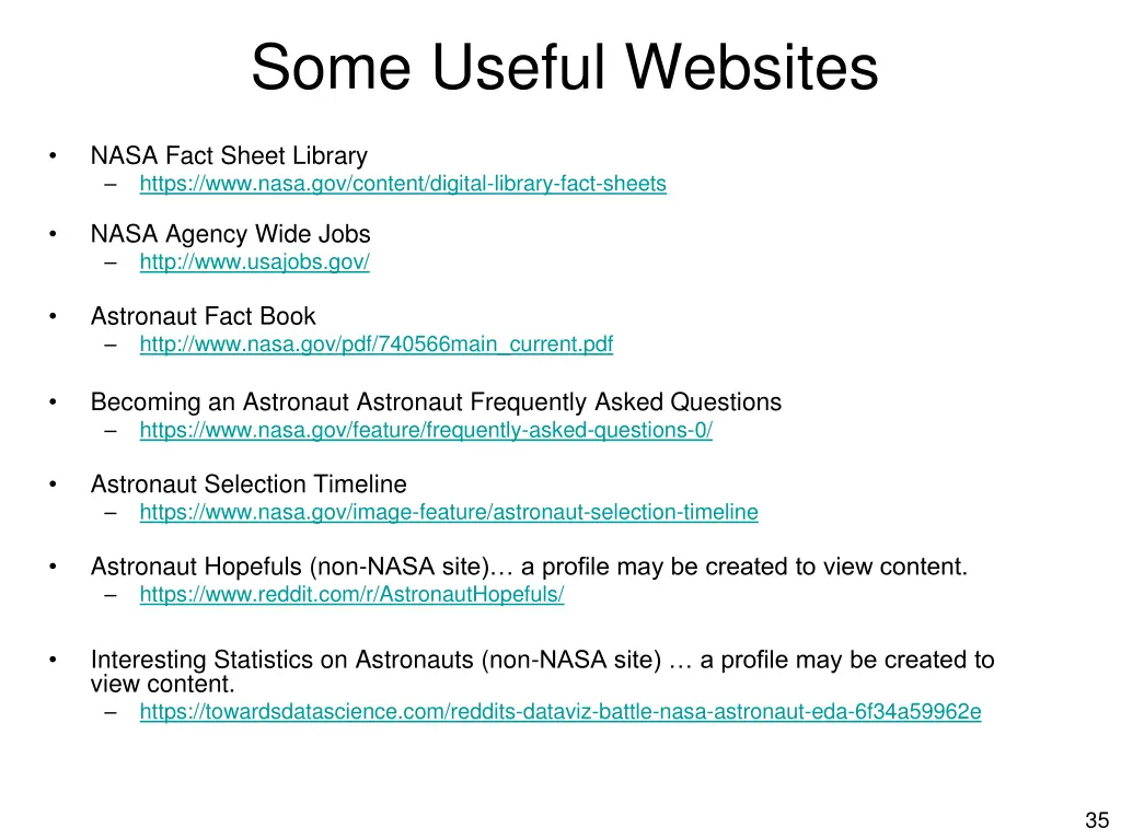 some useful websites