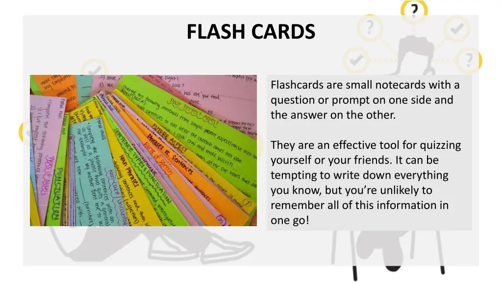 flash cards