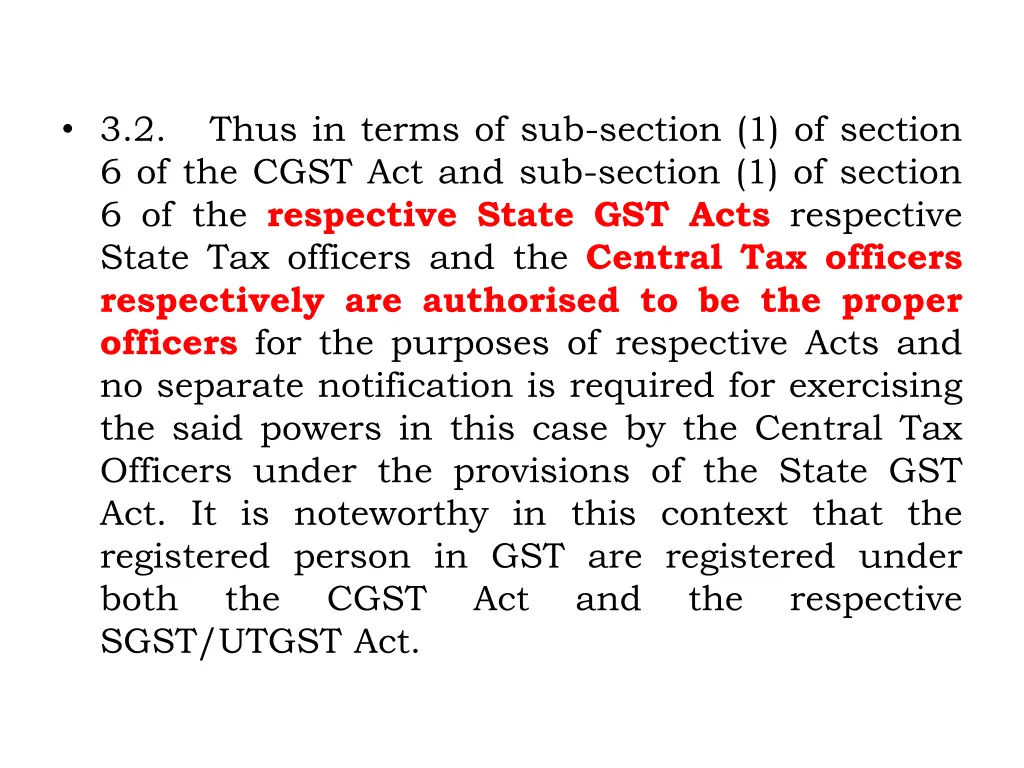 3 2 6 of the cgst act and sub section