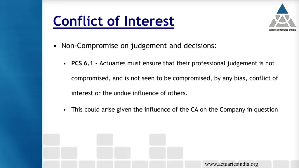 conflict of interest 1