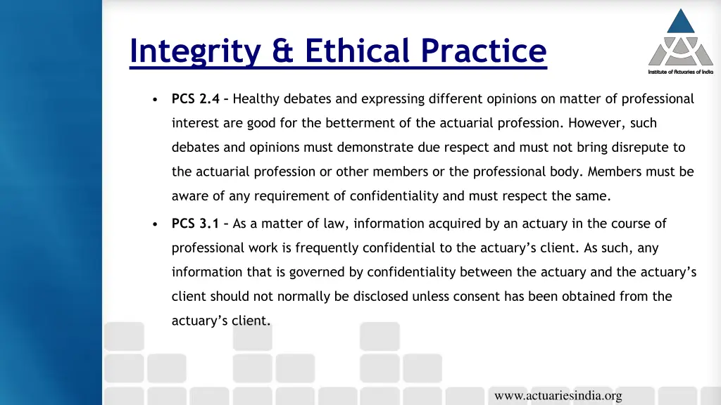 integrity ethical practice 3
