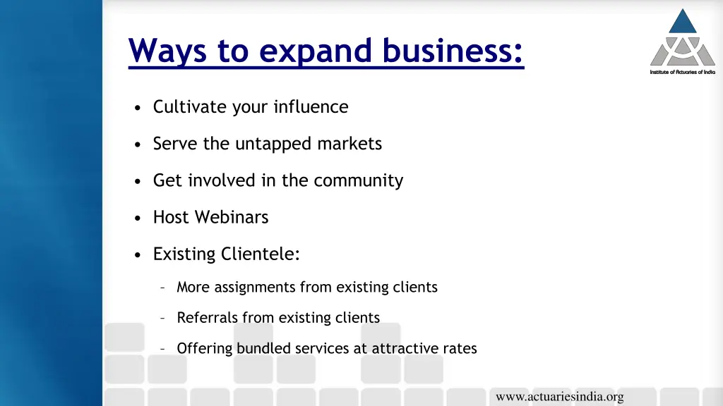 ways to expand business 1