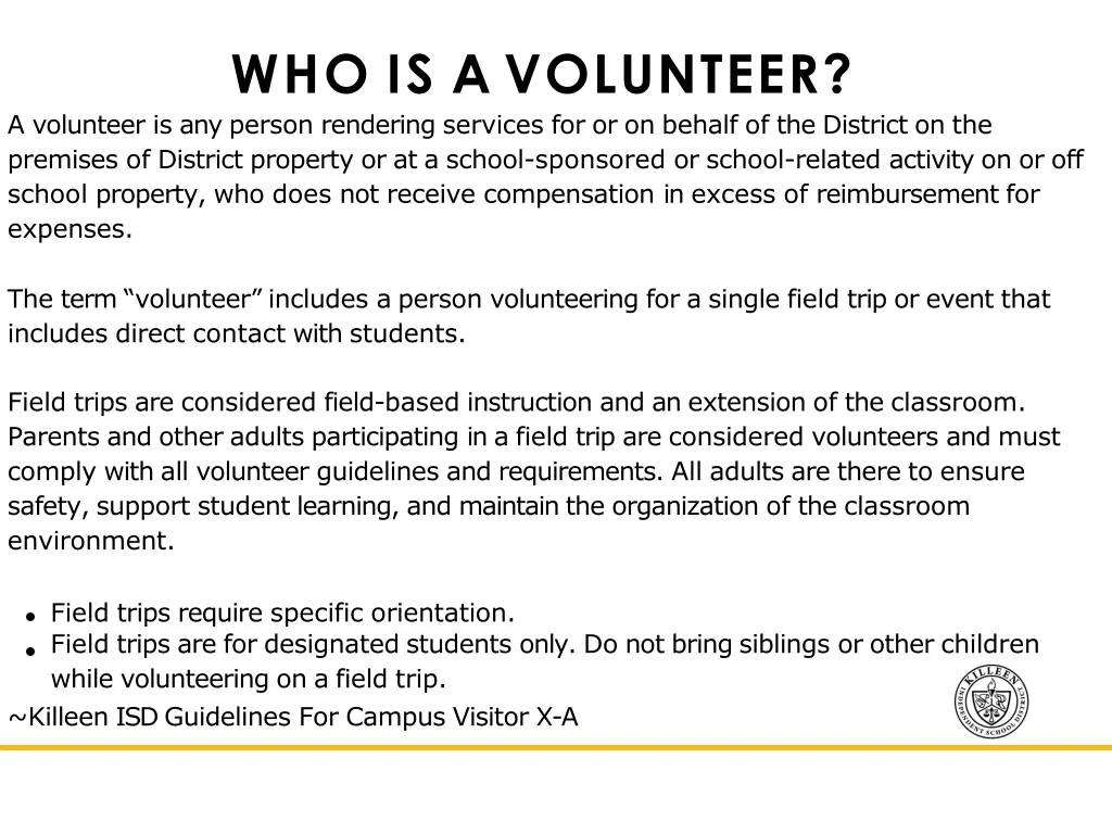 who is a volunteer a volunteer is any person