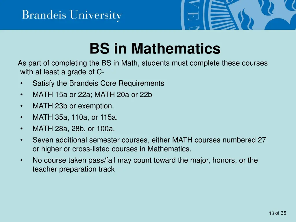 bs in mathematics