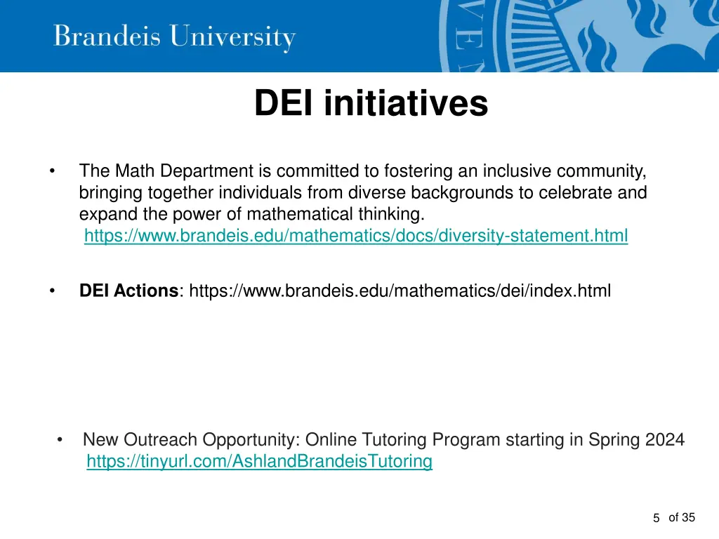 dei initiatives