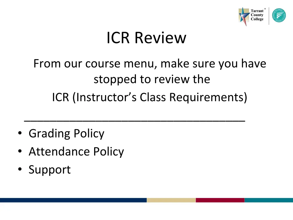 icr review