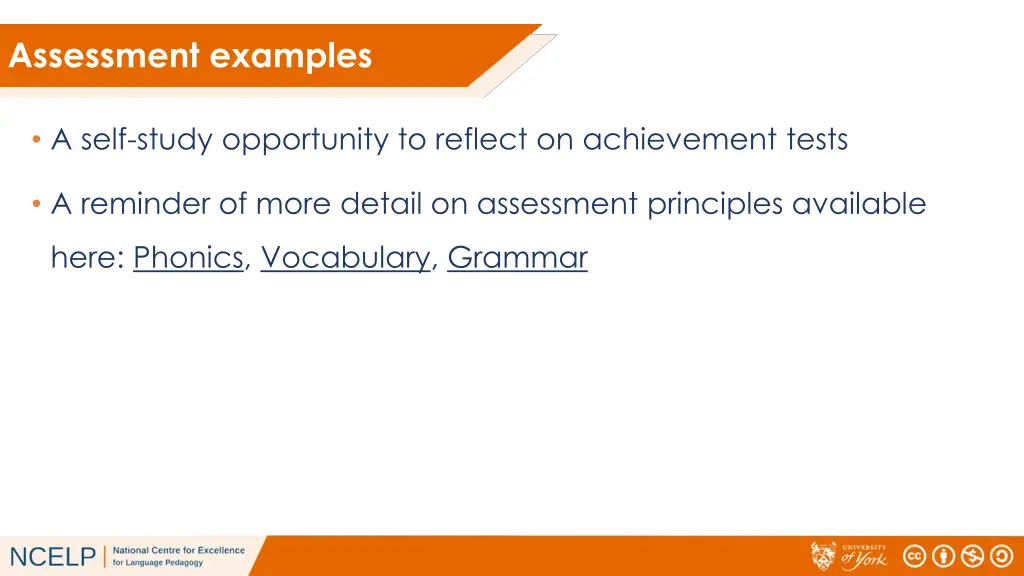 assessment examples