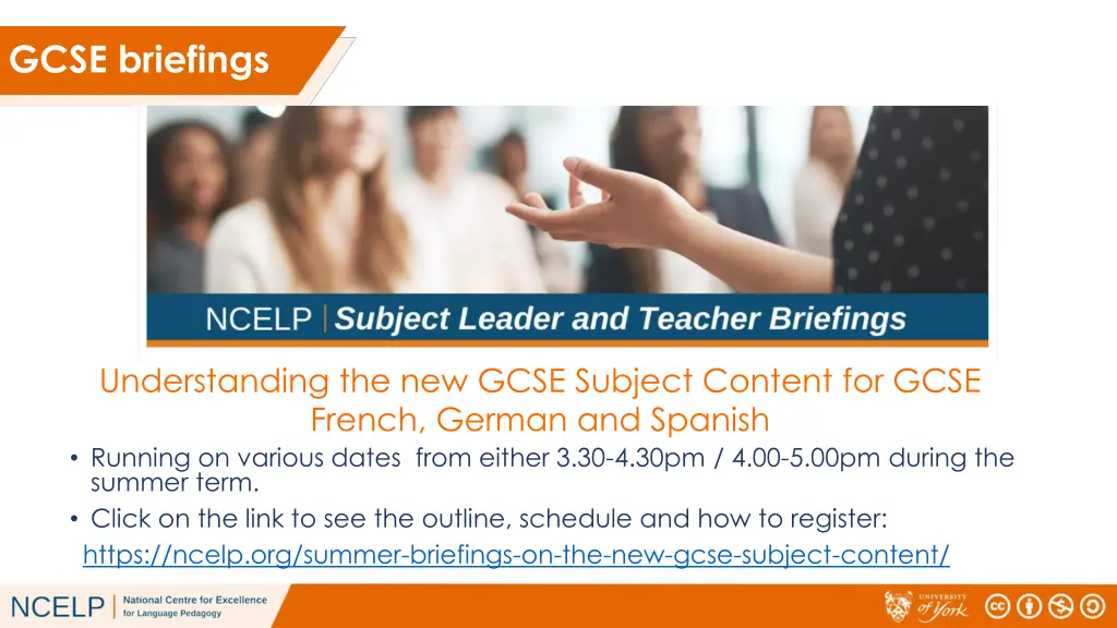 gcse briefings