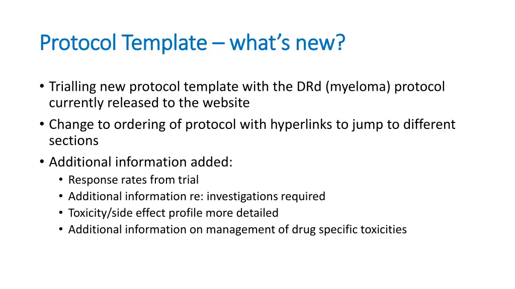 protocol template protocol template what s new