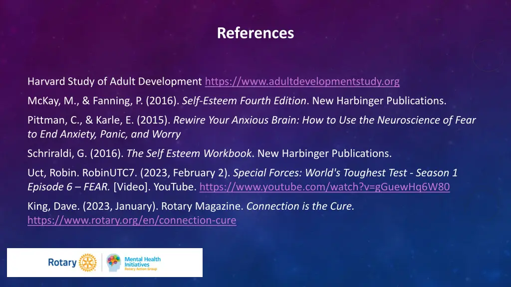 references