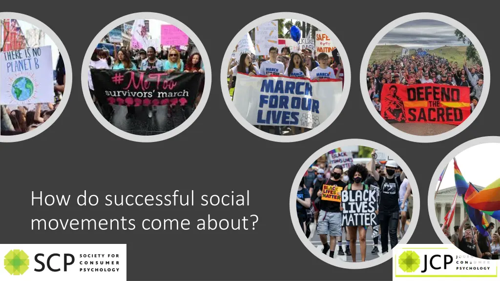 how do successful social movements come about