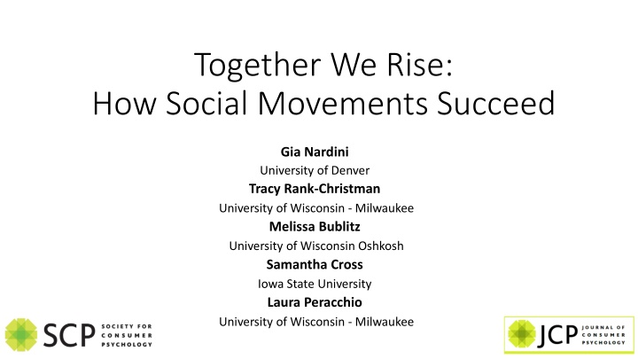 together we rise how social movements succeed