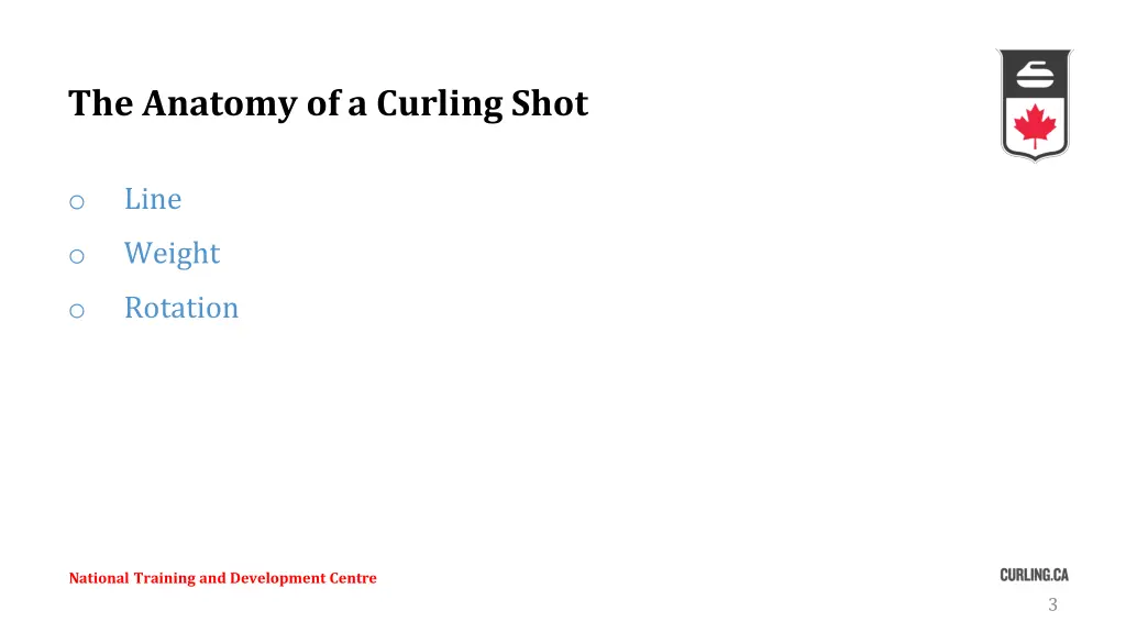 the anatomy of a curling shot