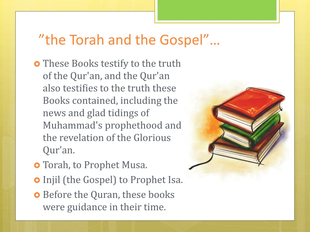 the torah and the gospel