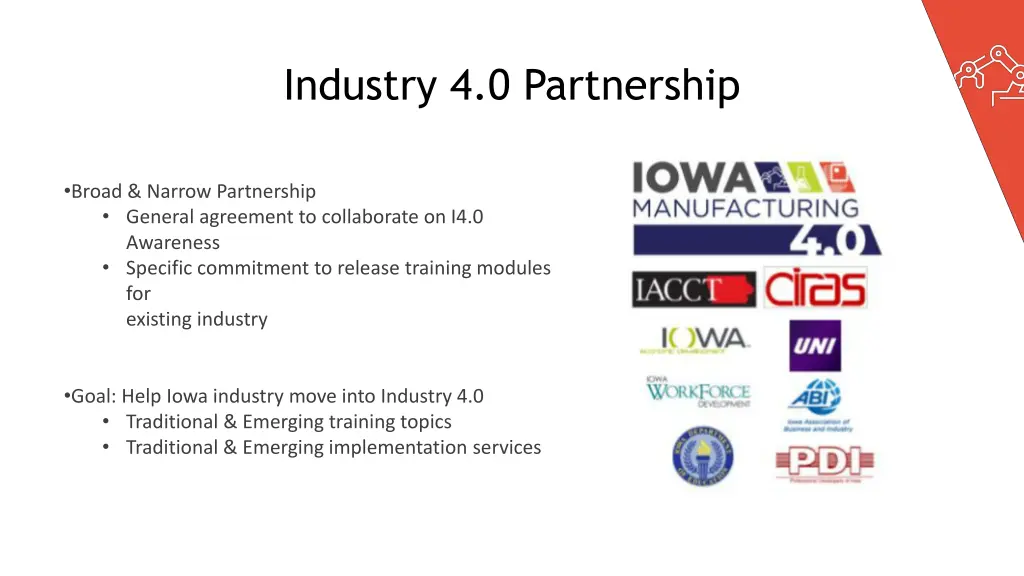 industry 4 0 partnership