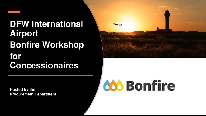 dfw international airport bonfire workshop