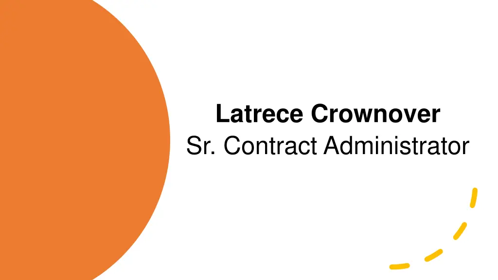 latrece crownover sr contract administrator